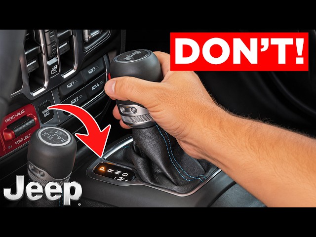 10 Things You Should NEVER Do in an Automatic Jeep (KILLS Transmission)