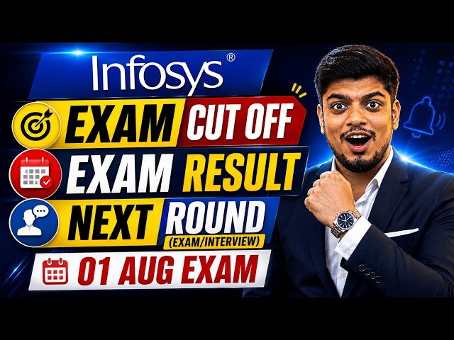 Infosys Exam Cut Off & Exam Result Timeline | Infosys 01 Aug Exam | Infosys Next Round/Interview?