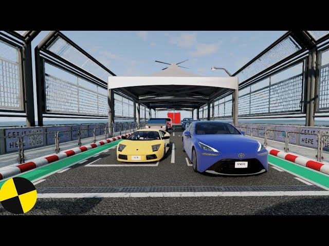 BIG RAMP JUMPS WITH REAL CAR MODS #6 BEAMNG DRIVE CRASHES  | CrashDestructions