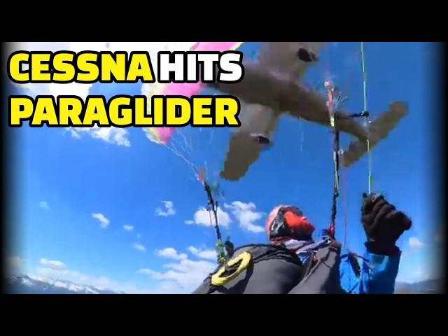 A Plane HIT A Paraglider Mid-Air… And Somehow Nobody Died