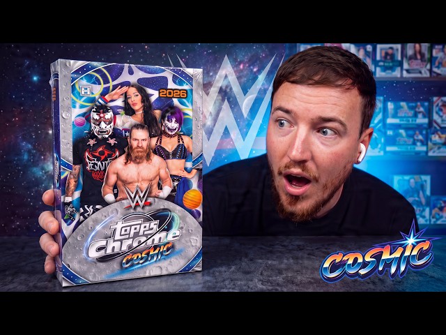 Opening WWE's BRAND NEW Set! (Topps Chrome Cosmic)