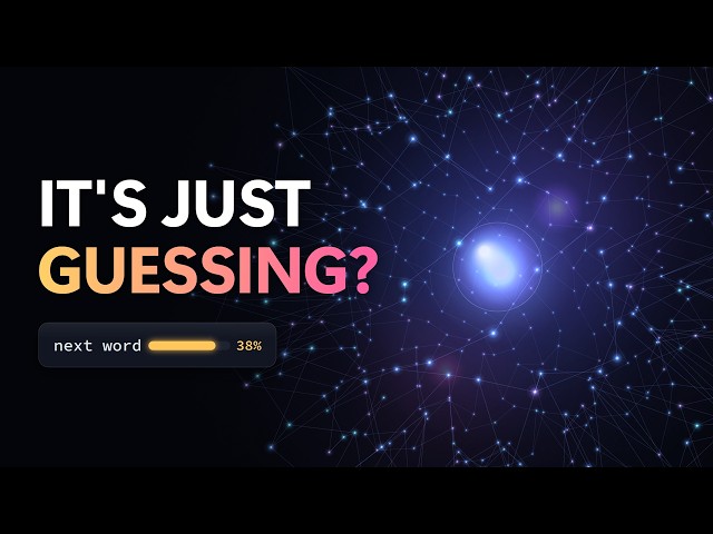 How AI Actually Works (It's Just Guessing… Sort Of)