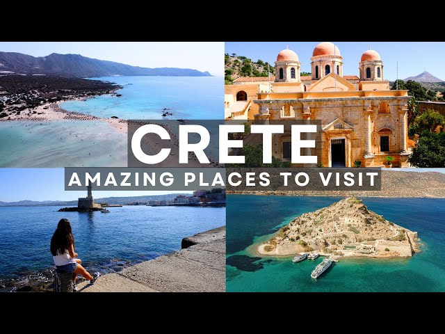 THE BEST PLACES TO VISIT IN CRETE - GREECE - 4K Crete Travel Guide