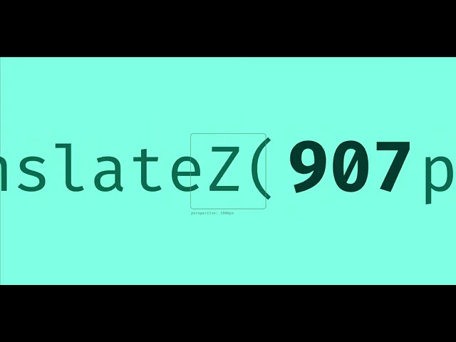 CSS transforms and perspective   Explained Visually #animation #html5 #programming #css