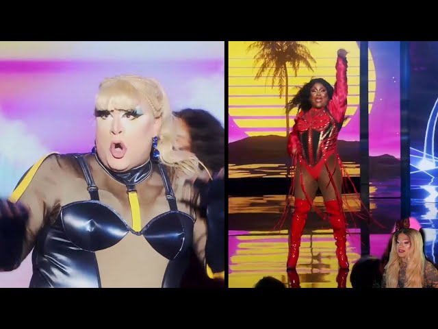 Mhi'ya Iman Le'Paige vs Megami - RuPauls Drag Race Season 16