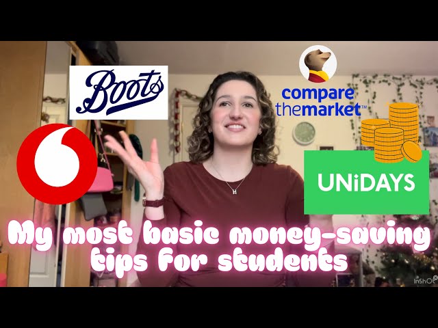 My most basic money-saving tips for students 