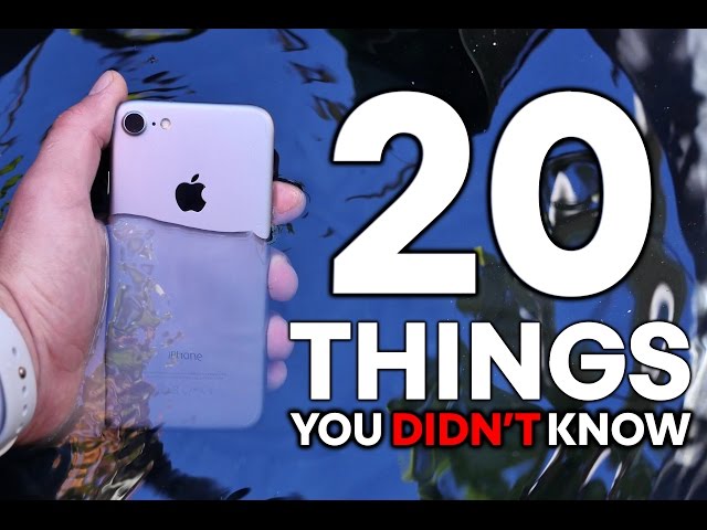 iPhone 7: ¡20 cosas que no sabías!