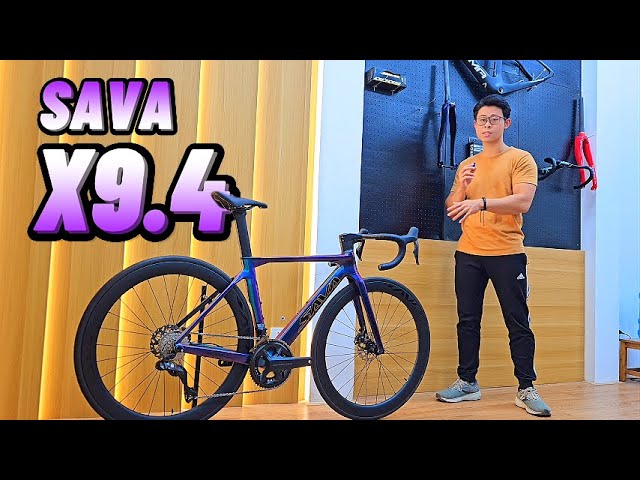 The electric bike trend, but it's actually a bicycle?? It can only be the SAVA X9.4 R8170 Di2