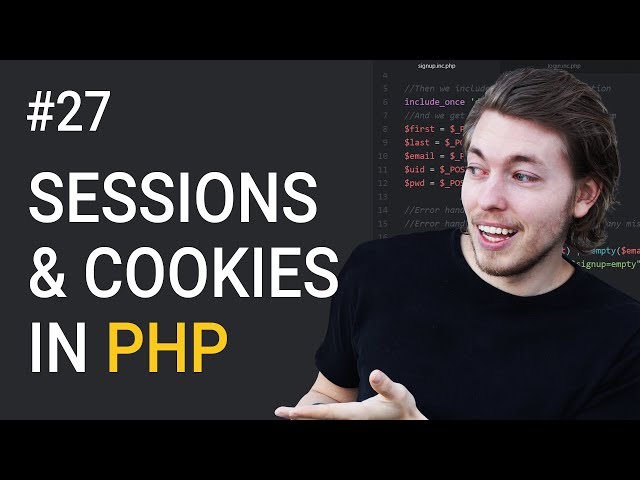 27: Session and Cookies in PHP | PHP Tutorial | Learn PHP Programming | PHP for Beginners