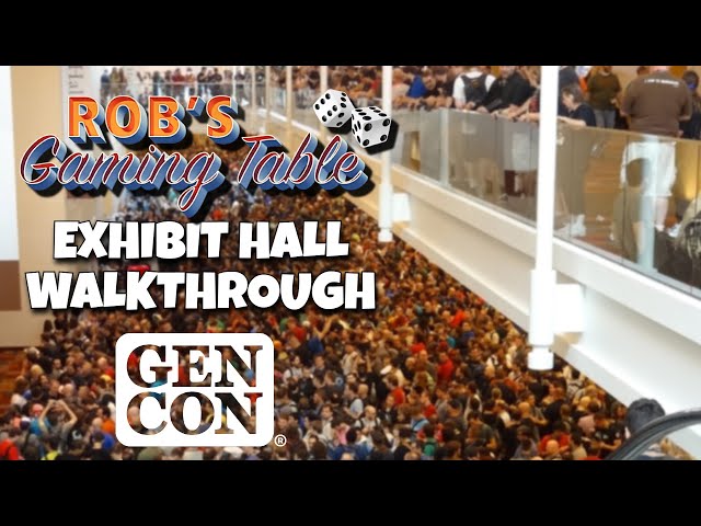 Gen Con 2024 Exhibit Hall Walkthrough
