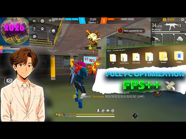 BEST FREE ULTIMATE PAID OPTIMIZATION 🚀 GET MAXIMUM FPS IN YOUR LOW END PC | FREEFIRE | MR GENXIS