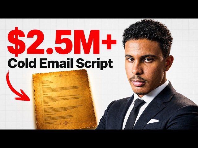 The perfect cold email script that made me 2.5M+ (copy this)