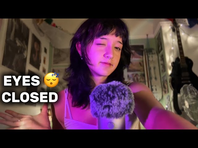 ASMR| For CLOSED EYES (Games & Instructions) 😴