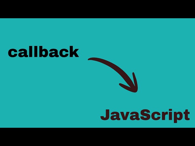 callback in JavaScript