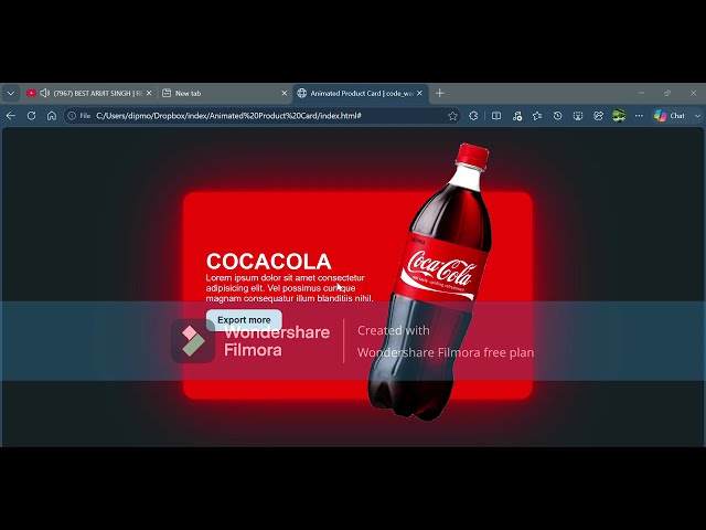 Build a Modern Website Using HTML, CSS & JavaScript | Full Tutorial 🔥
