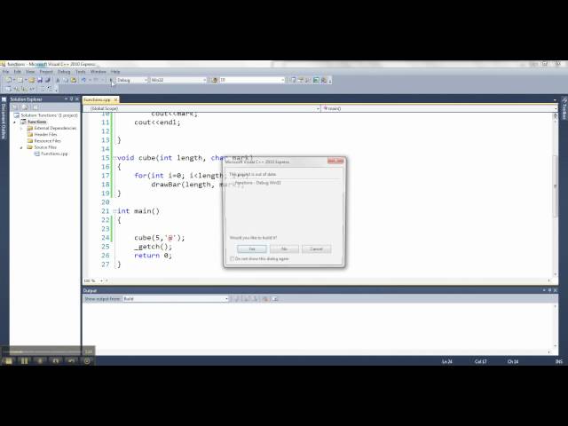 Calling a Function from Another Function (with value parameters)