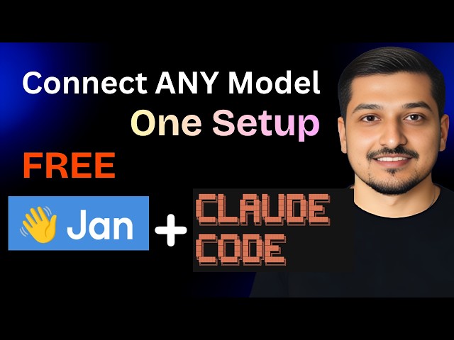 Jan Just Made Claude Code Work With ANY Model — One Setup. Done.