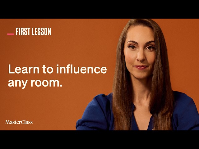 First Lesson | How to Make a Great First Impression with Vanessa Van Edwards | MasterClass