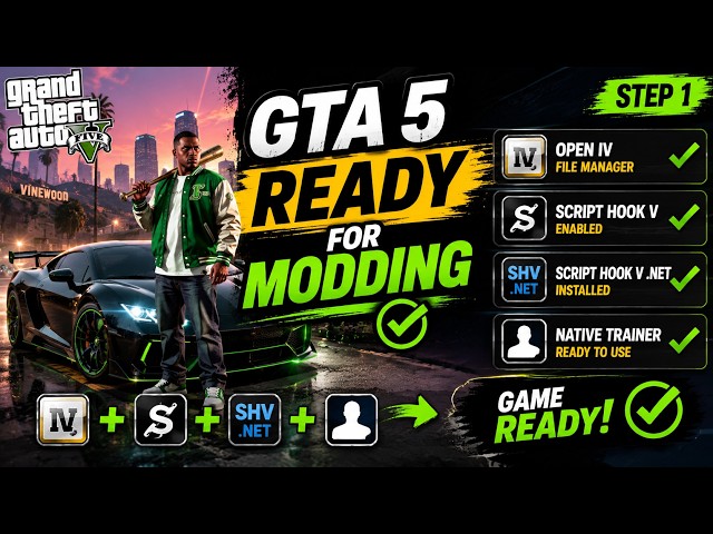 How To Ready Your Gta 5 For Modding | GTA 5 MODDING #1 | DVG WORKS
