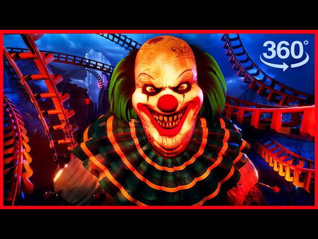 Scary 360 Roller Coaster | SCREAM PARK | Can You Survive the Ride?