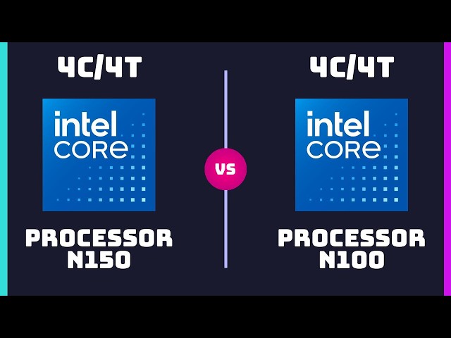 Intel Processor N150 vs Intel Processor N100 – CPU Comparison