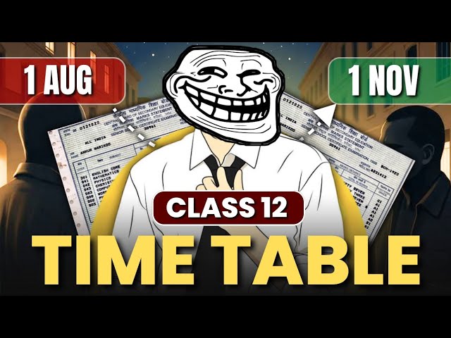 1 June से ऐसे पढो Class 12 🔥| class 12 timetable for study | timetable for class 12