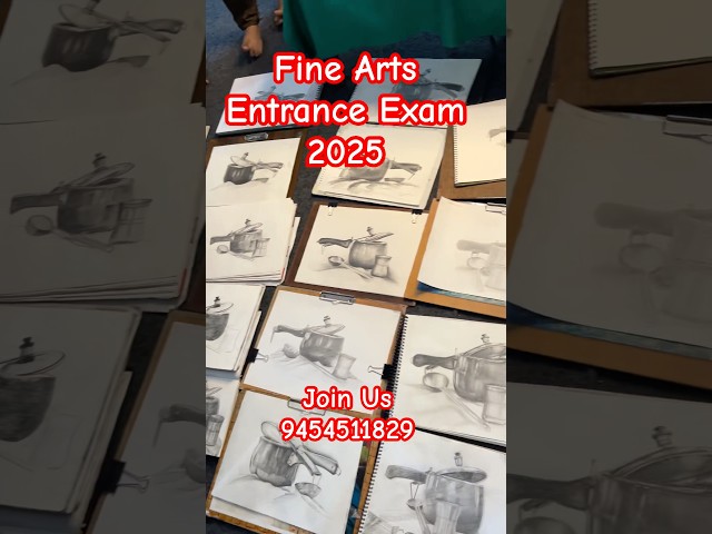 BFA Entrance Exam preparation 2025/fine arts Entrance exams #bfa #bfacoaching #fineartscoaching