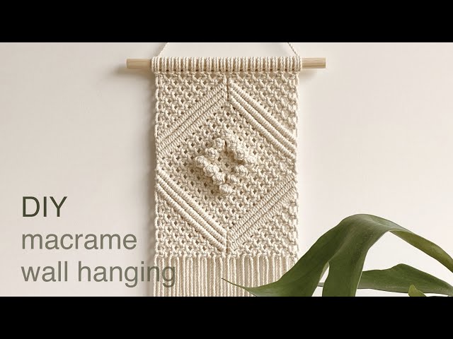 DIY | macrame wall hanging