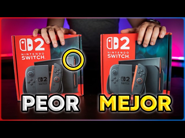 Nintendo Switch 2 Original vs VERSIÓN 2: Todas las Diferencias y Unboxing