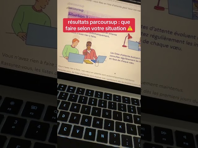 résultats parcoursup : que faire selon votre situation ⚠️ #parcoursup #terminale #lycee #bac