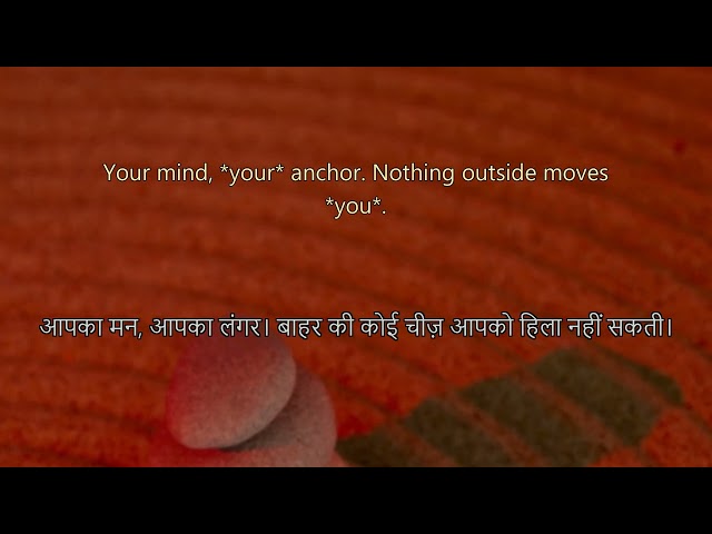 Chaos hits? *Stay still.* | Ancient Japanese Philosophy