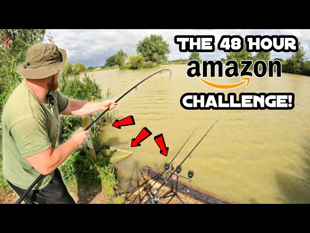 The CHEAPEST CARP FISHING Set On AMAZON vs BIG FISH!