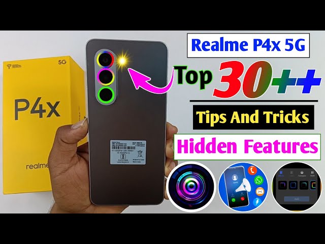 Realme P4x 5G Tips and Tricks | Realme P4x Top 30++ Hidden Features | realme p4x hidden features