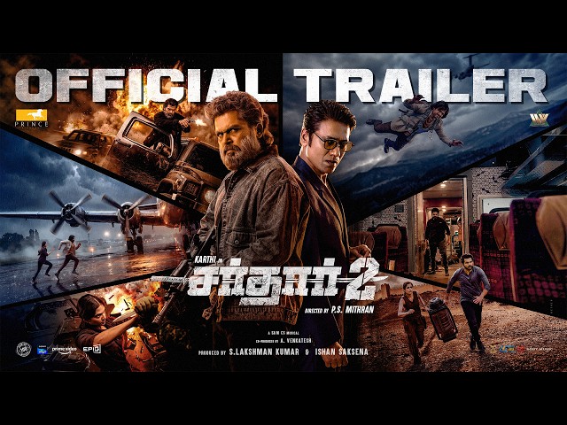 Sardar 2 - Official Trailer (Tamil) | Karthi | SJ Suryah | Malavika | Ashika | PS Mithran | Sam CS
