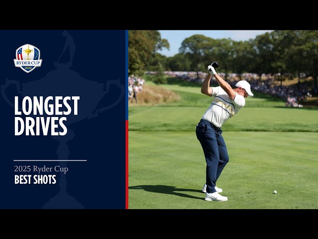Longest Drives of the Event | 2025 Ryder Cup