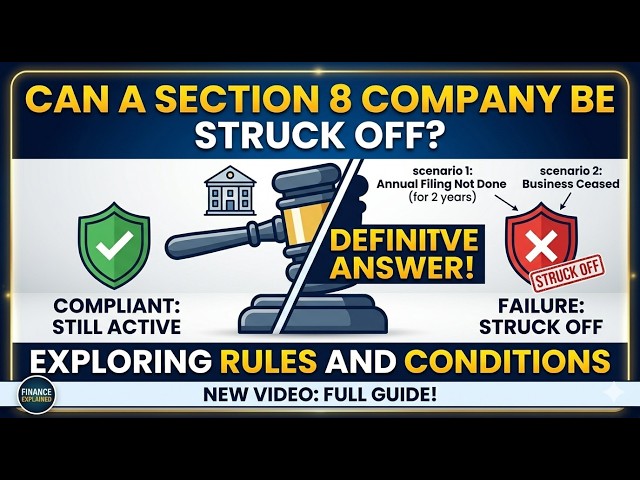 Can a Section 8 company be struck off?