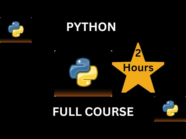 Python Full Course for Beginners
