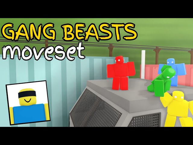 I made a GANG BEAST moveset in JUJUTSU SHENANIGANS 