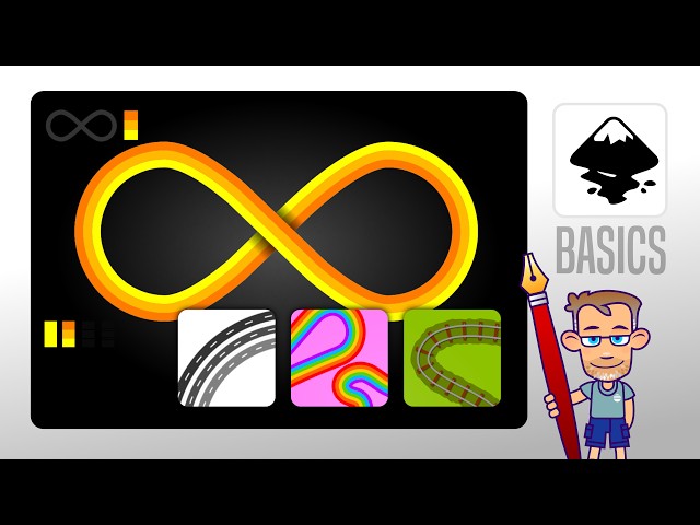 Inkscape Video Tutorial - Using Pattern along Path