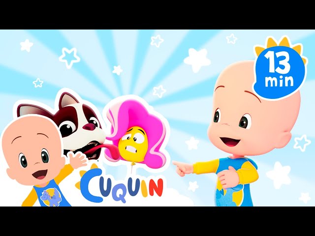 Sing with baby balloons | Learn with Cuquin