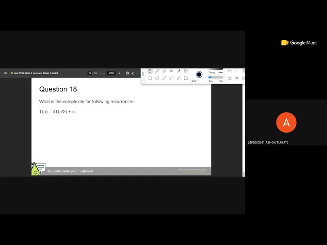 PDSA Quiz-2 Revision Session-2