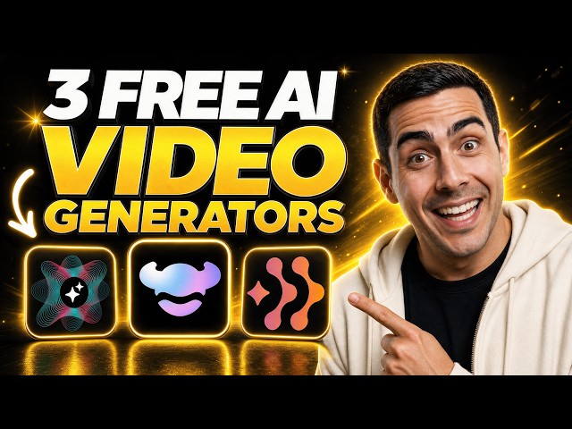 3 AI Video Generators That Are ACTUALLY FREE & UNLIMITED