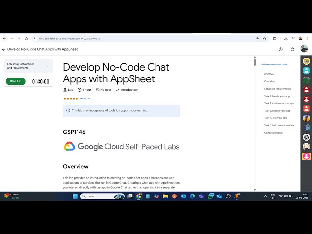 Develop No-Code Chat Apps with AppSheet || Lab Solution || Google Cloud Arcade 2025