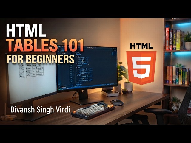 Table Coding & explanation HTML
