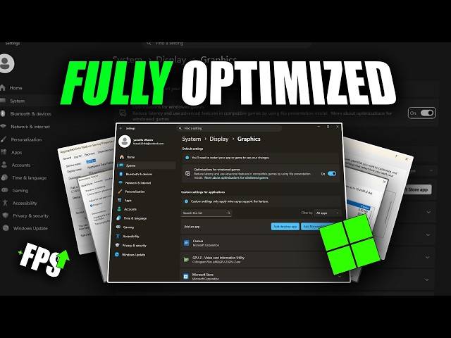 How To Optimize Windows For GAMING - Best Settings for FPS & NO DELAY! (2026)