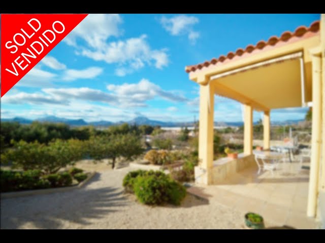 SOLD !!!  VIRTUAL TOUR OF COUNTRY HOME IN  BONALBA BAJA, BUSOT