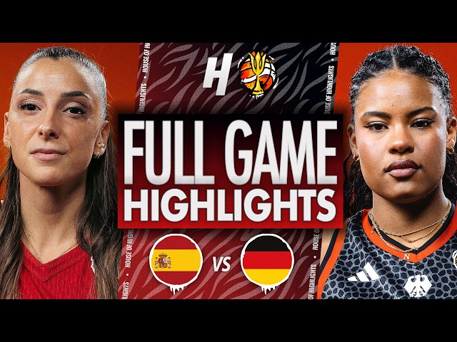 Spain vs Germany - FULL GAME HIGHLIGHTS | September 4, 2026 FIBA Women’s World Cup