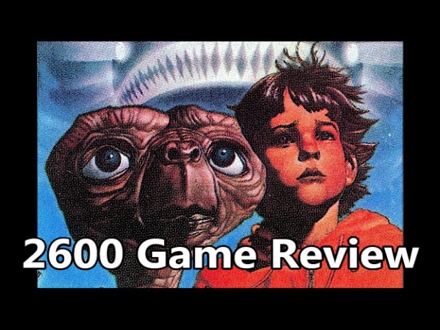 E.T. Atari 2600 Review - The No Swear Gamer Ep 9