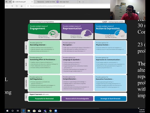 Universal Design for Learning Tools