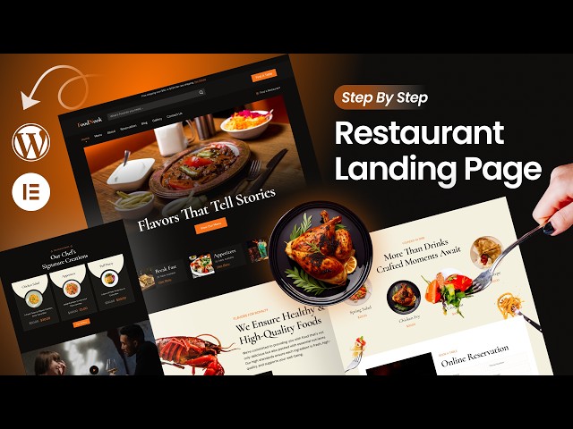 Mastering Animated Landing Page (Step-by-Step Elementor 2025)